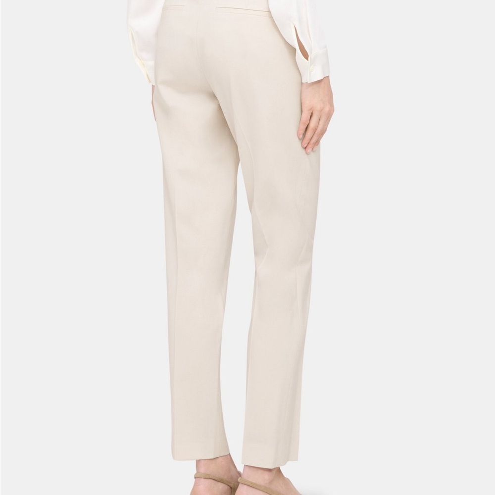 Theory Testra Crop Pant in Sevona Stretch Wool